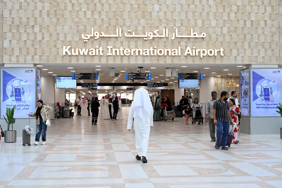 Kuwait suspends flights after airport terminal hit by attacks