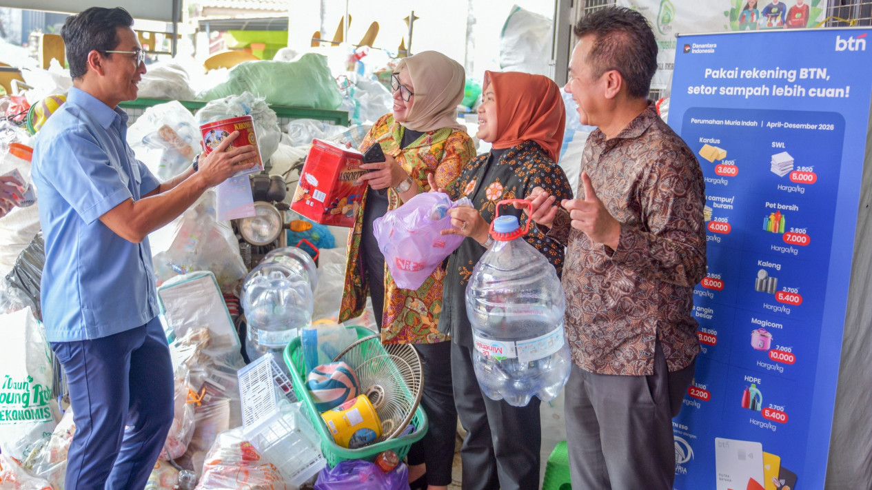 Paying BTN Mortgages with Waste to be Expanded to 15 Cities in Indonesia