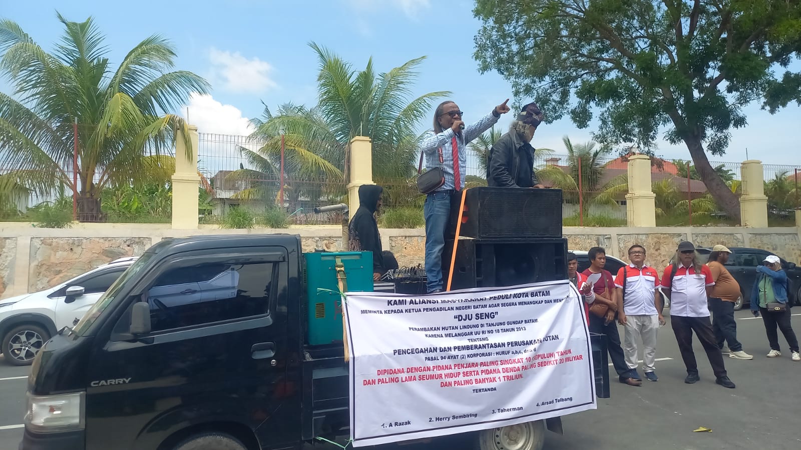 Protests Erupt in Batam Over Alleged Destruction of Tanjung Gundap Protected Forest