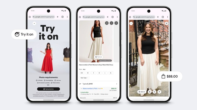 Google's Try On Feature Available in Indonesia: How to 'Try On' Clothes Online