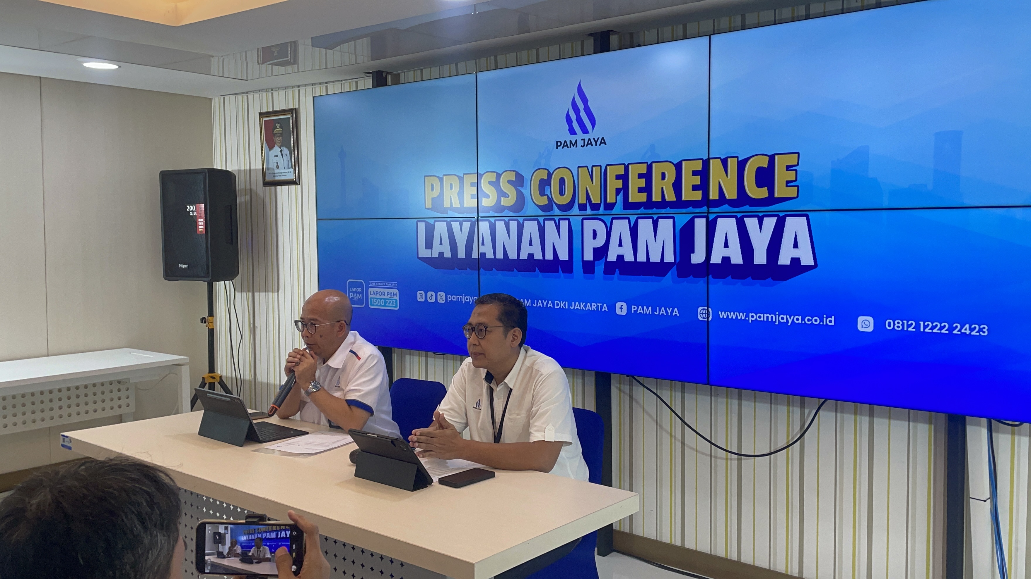 Water Supply in 45 Jakarta Sub-districts Potentially Disrupted Due to Electricity Substation Maintenance