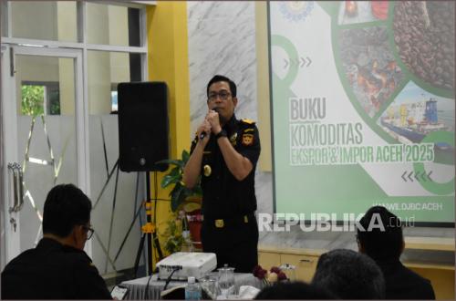 Aceh Customs Office Launches E-book and Infographics on Export and Import Commodities