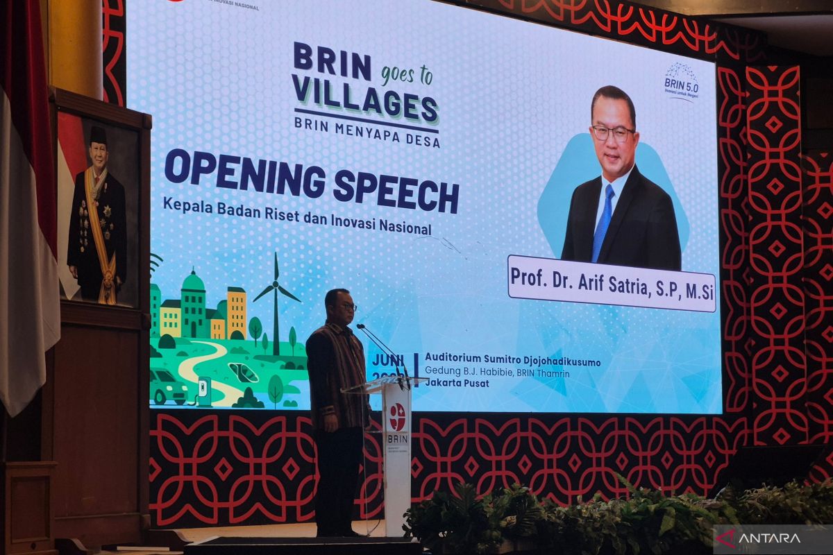 BRIN brings research downstreaming closer to improve village welfare