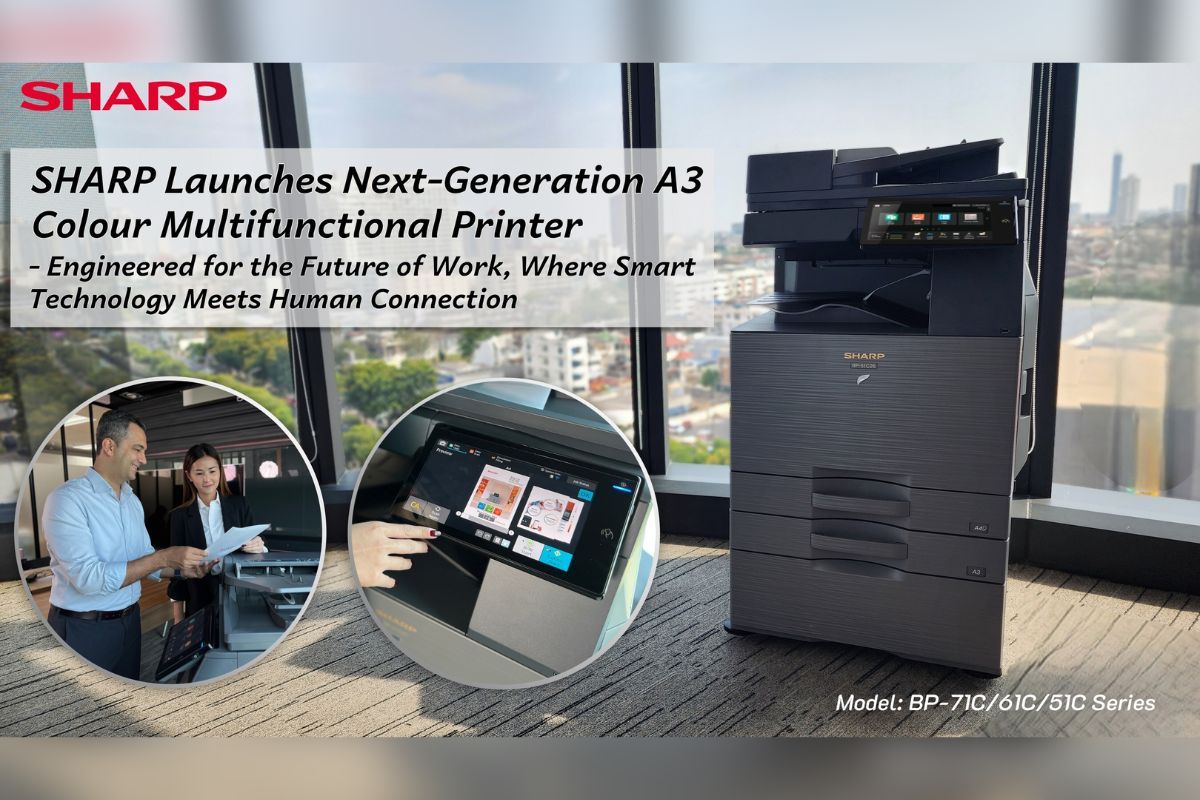 SHARP Launches Next-Generation A3 Colour Multifunction Printers Designed for the Future of Work