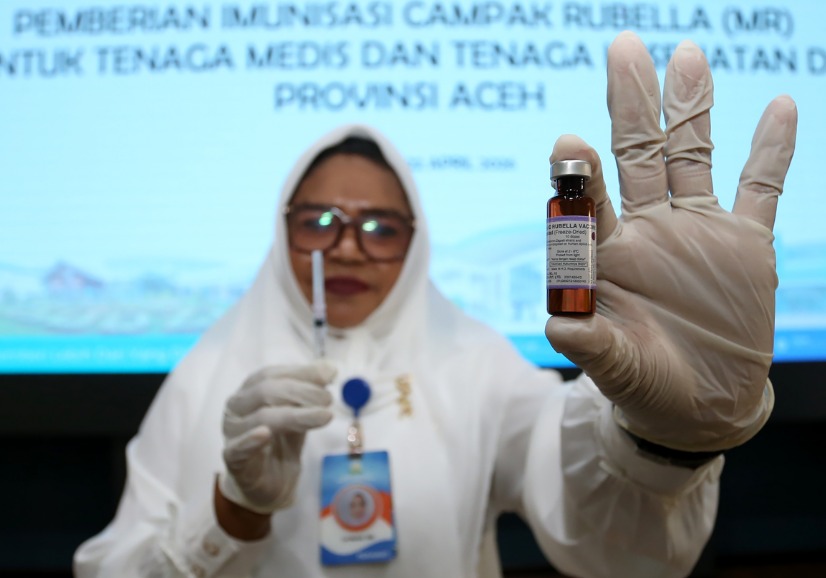 Haji Hospital in Medan Vaccinates 900 Medical Staff Against Measles, Preventing Outbreaks