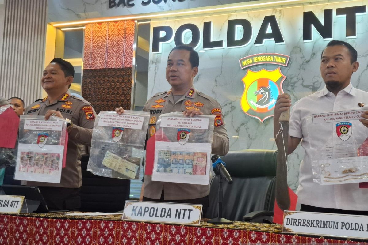 East Nusa Tenggara Regional Police Uncover 76 Crime Cases from January to May 2026