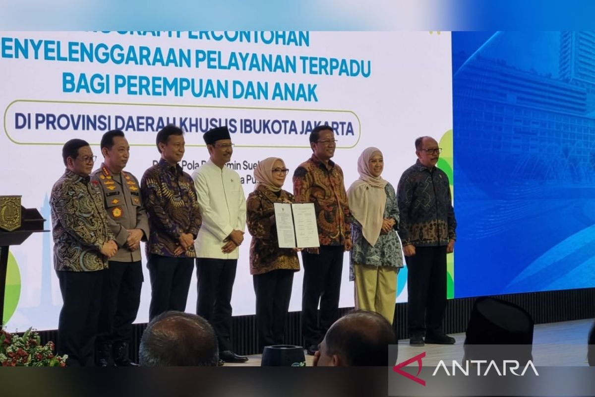 Government signs Joint Decree for integrated services to protect women and children in Jakarta