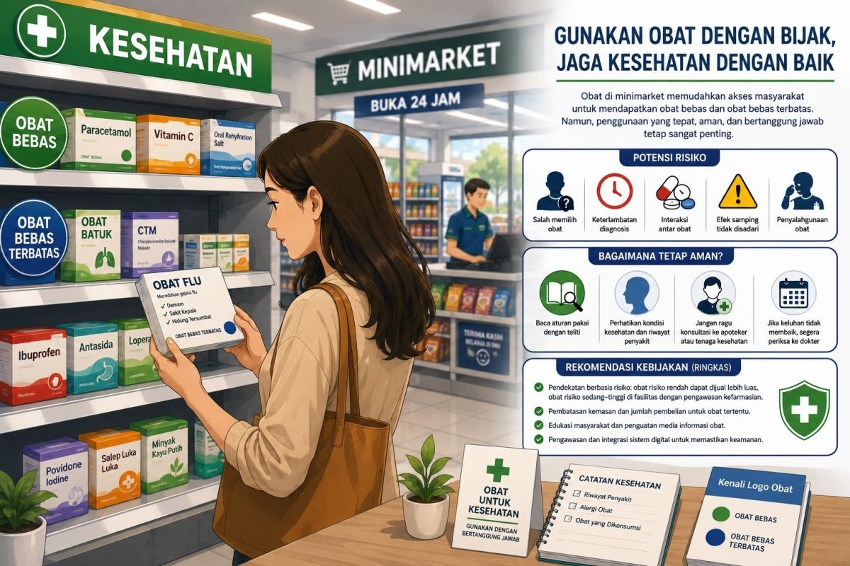 UI Professor: Governance Crucial for Medicine Sales in Minimarkets