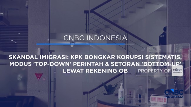 Video: KPK Uncovers Top-Down and Bottom-Up Immigration Corruption via Office Cleaners