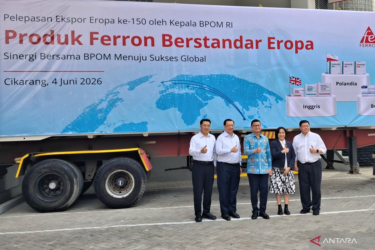 BPOM: PT Ferron Par's 150th Export Proves Indonesian Medicine Can Compete Globally