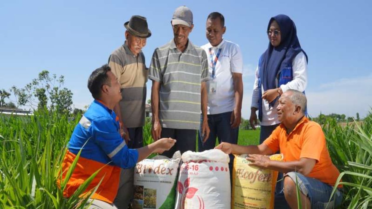 Pupuk Kaltim Ensures Boost in Initiatives to Strengthen Food Security and Develop MSMEs