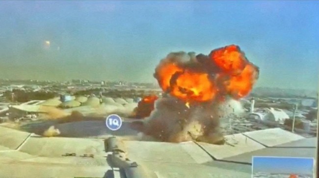 Chilling Footage Captures Moment Drone Strikes Kuwait Airport