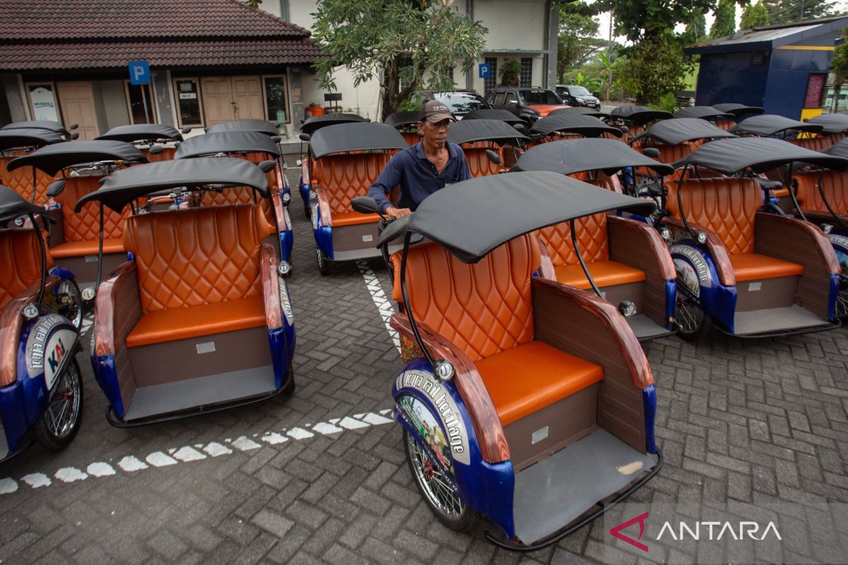 Yogyakarta City Government Targets Conversion of 500 Electric Rickshaws to Reduce Transport Emissions