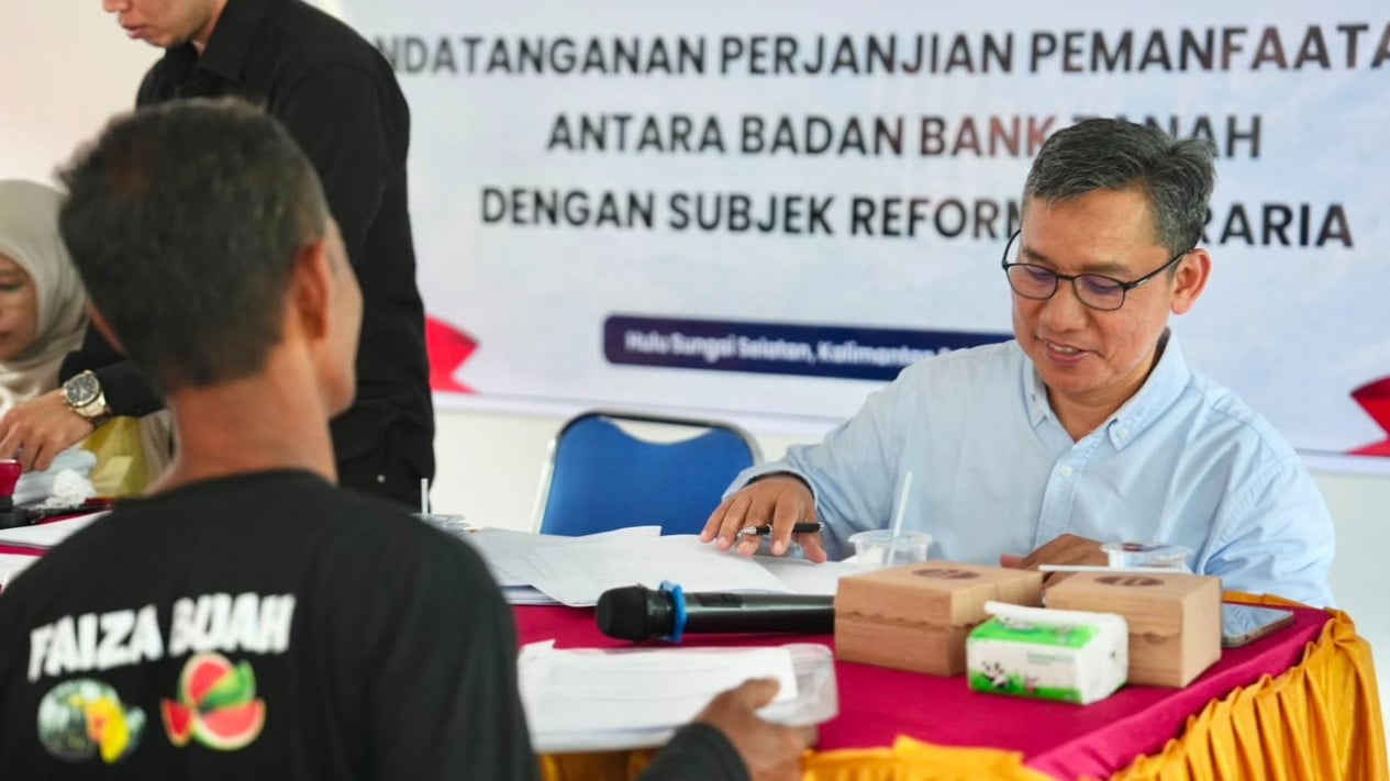 Land Bank Agency Agrarian Reform Provides Land Rights Certainty to Residents in HSS, South Kalimantan