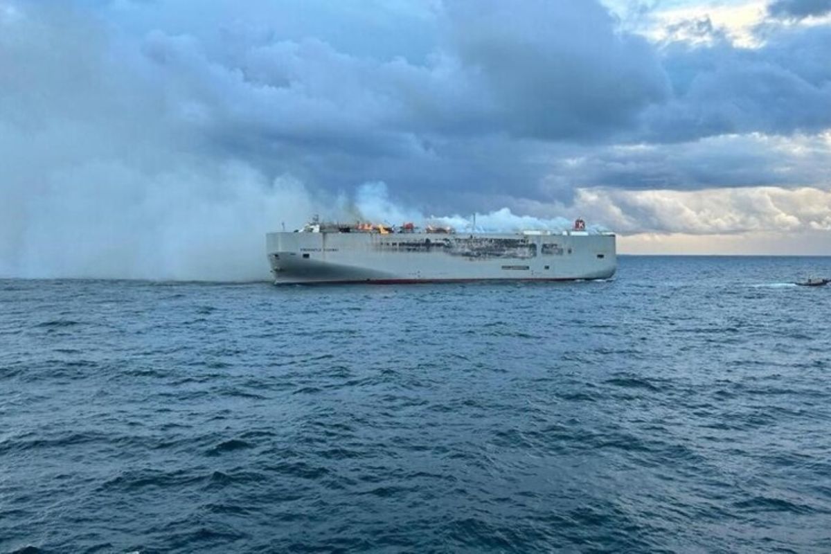 Five dead following drone attack on cargo ships in Sea of Azov waters