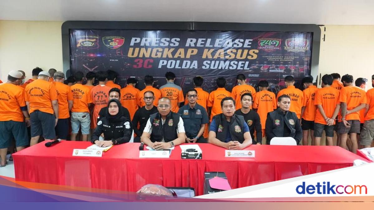 South Sumatra Police Crack 123 Theft Cases in May, 137 Suspects Arrested
