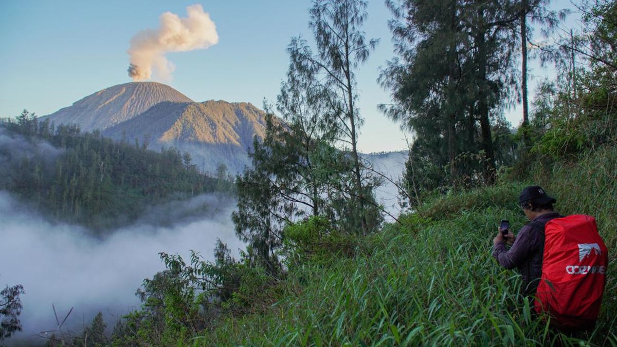 Illegal Semeru Climber Survives Four Days in 375-Metre Ravine