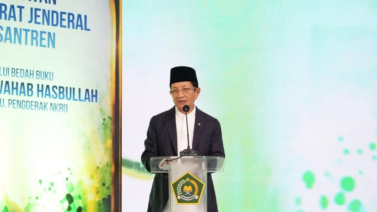 Emulate NU Founder, Religious Affairs Minister Urges Pesantren to Produce Leaders and Managers