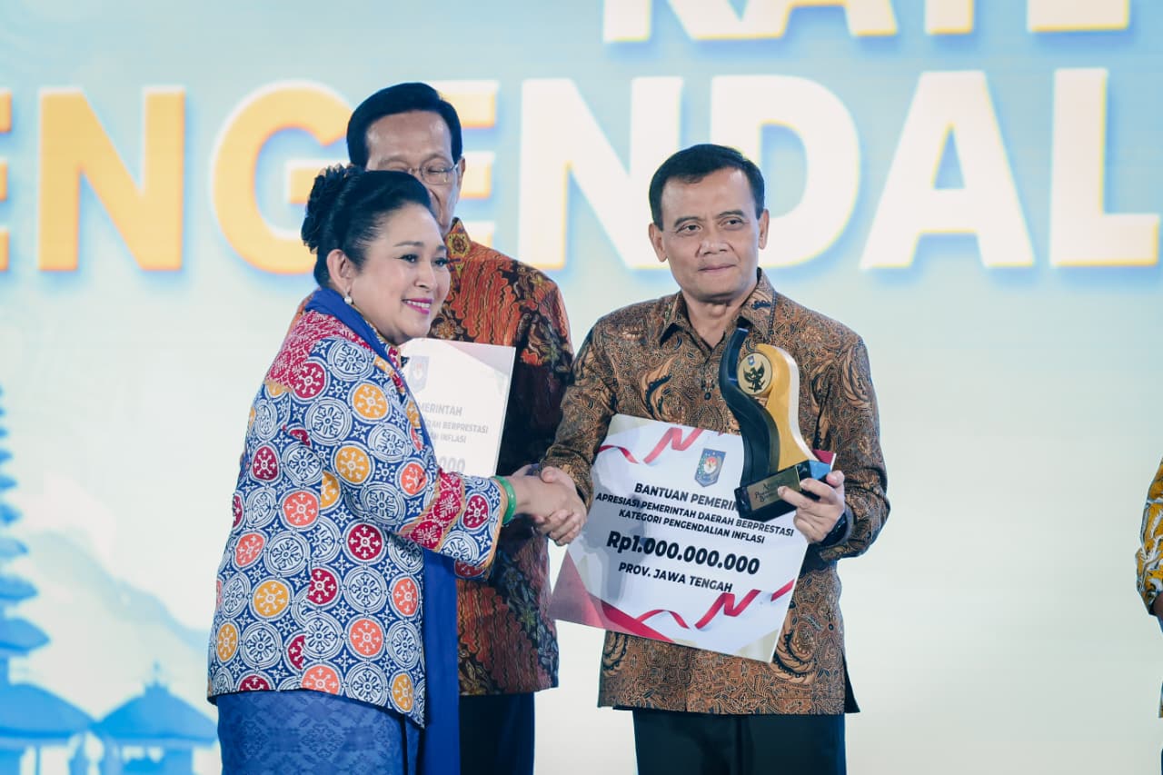 Central Java Named Third Best in Inflation Control