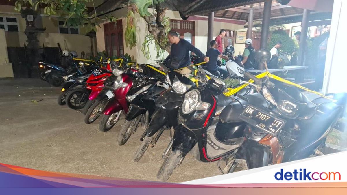 Investigating One Missing Motorcycle, Police in Gianyar Seize Eleven Vehicles