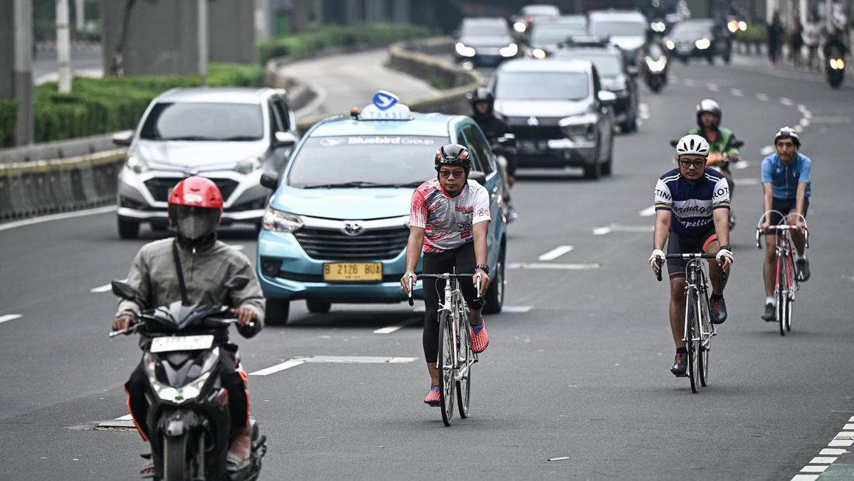 Jakarta Transport Department Prepares Traffic Diversions for Yellow Run Event