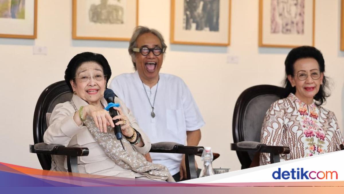 Megawati Soekarnoputri Opens 'Mata Hati Soekarno' Art Exhibition in Bantul