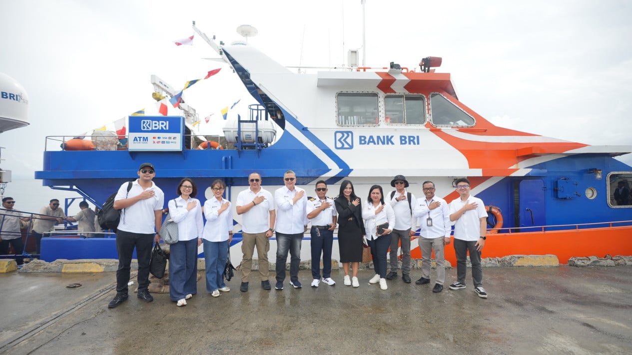 BRI Ship Terrace Brings Banking Services to Communities on Small Islands and Coastal Areas