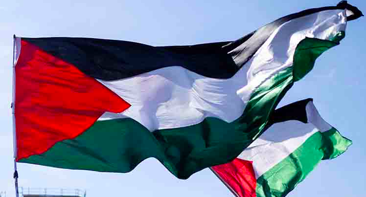 Distressed by Gaza Genocide, Palestinian Flag Officially Raised at Slovenian Presidential Palace