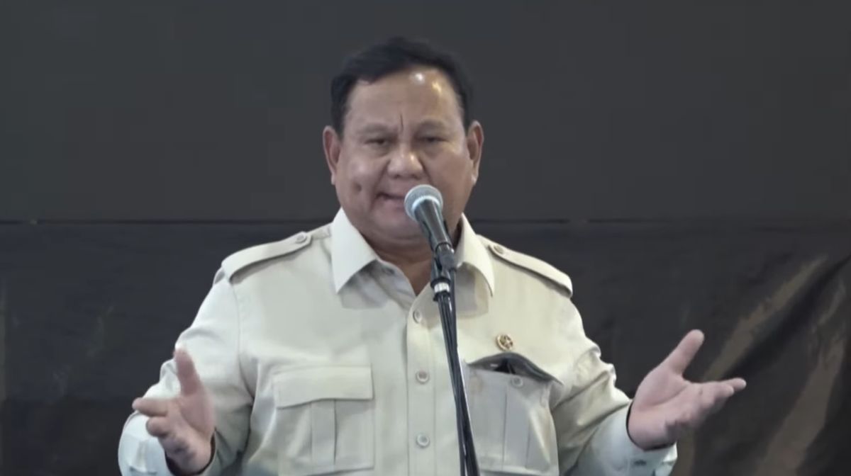 Prabowo to Bullying Victim: Even the President is Often Mocked