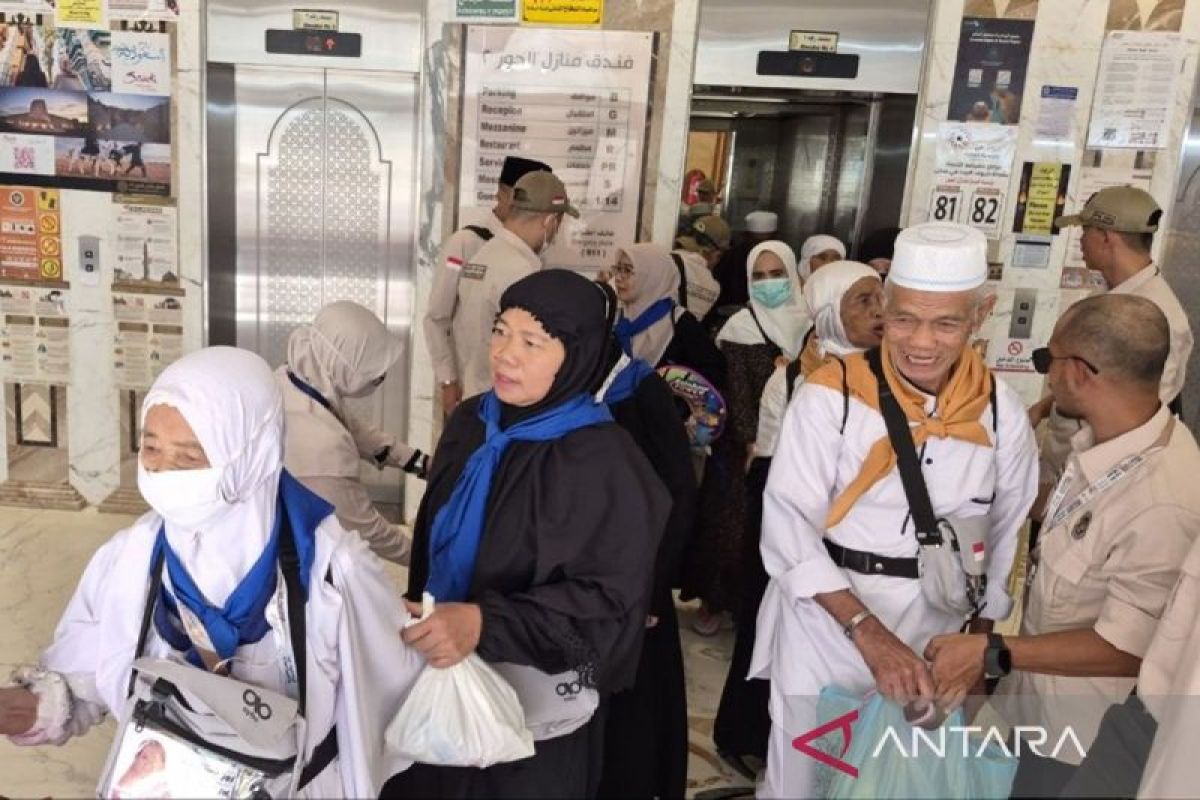 Hajj Organisers Dispatch 14 Groups of Pilgrims from Makkah to Madinah