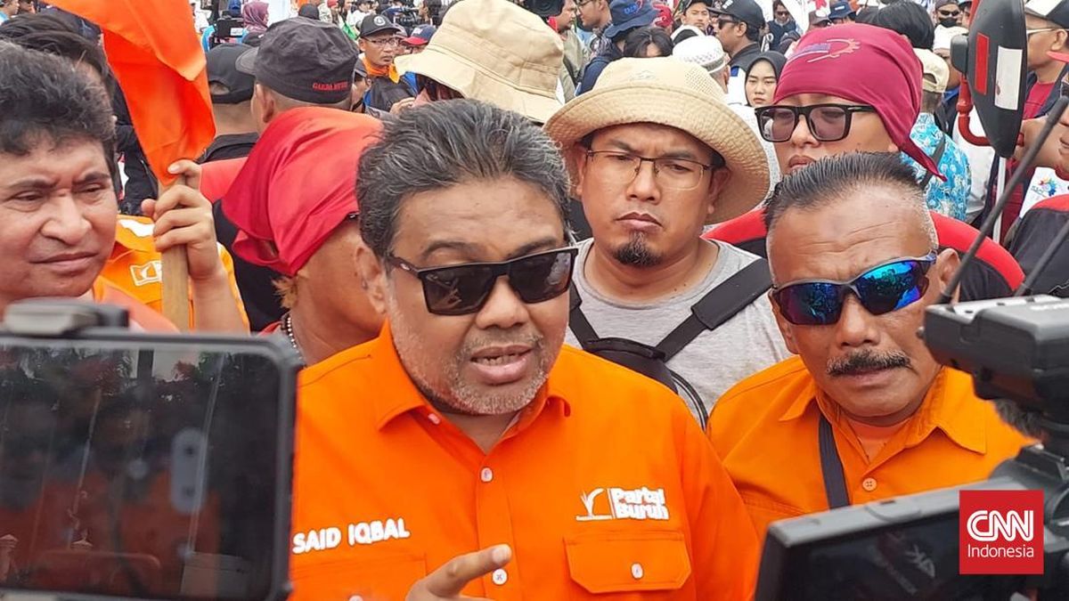 Said Iqbal Responds to Rumours of Joining Prabowo's Cabinet: Wait for Official Announcement
