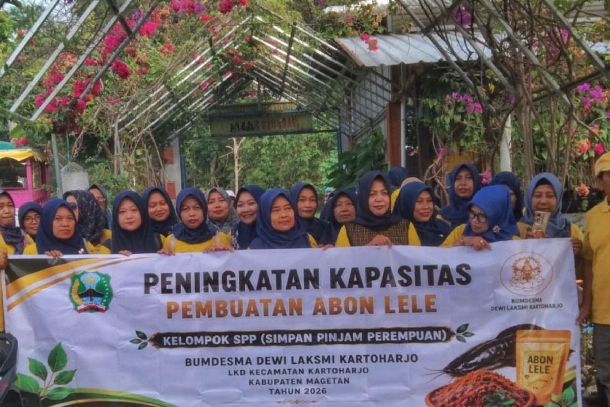BUMDesma Dewi Laksmi Kartoharjo Magetan Develops Catfish Floss Production