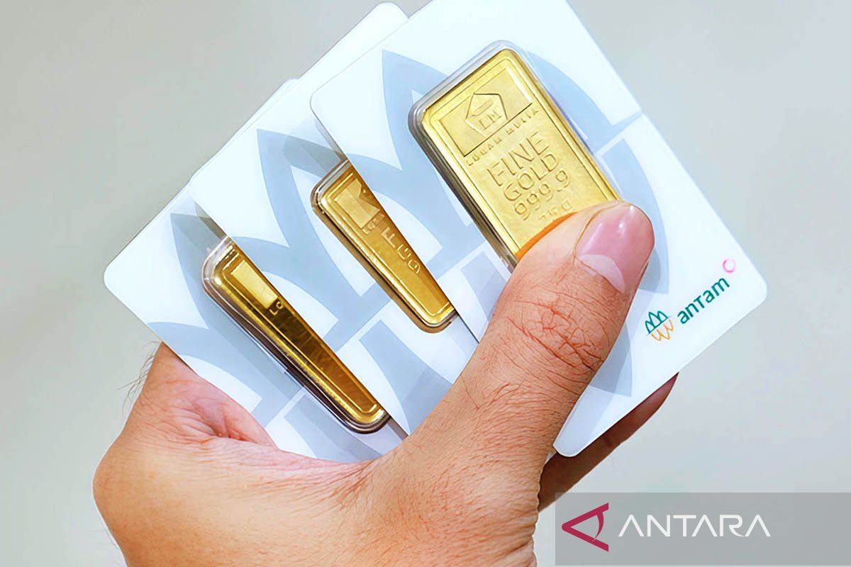 Antam gold price rises by Rp5,000 to Rp2.743 million per gram on Monday morning