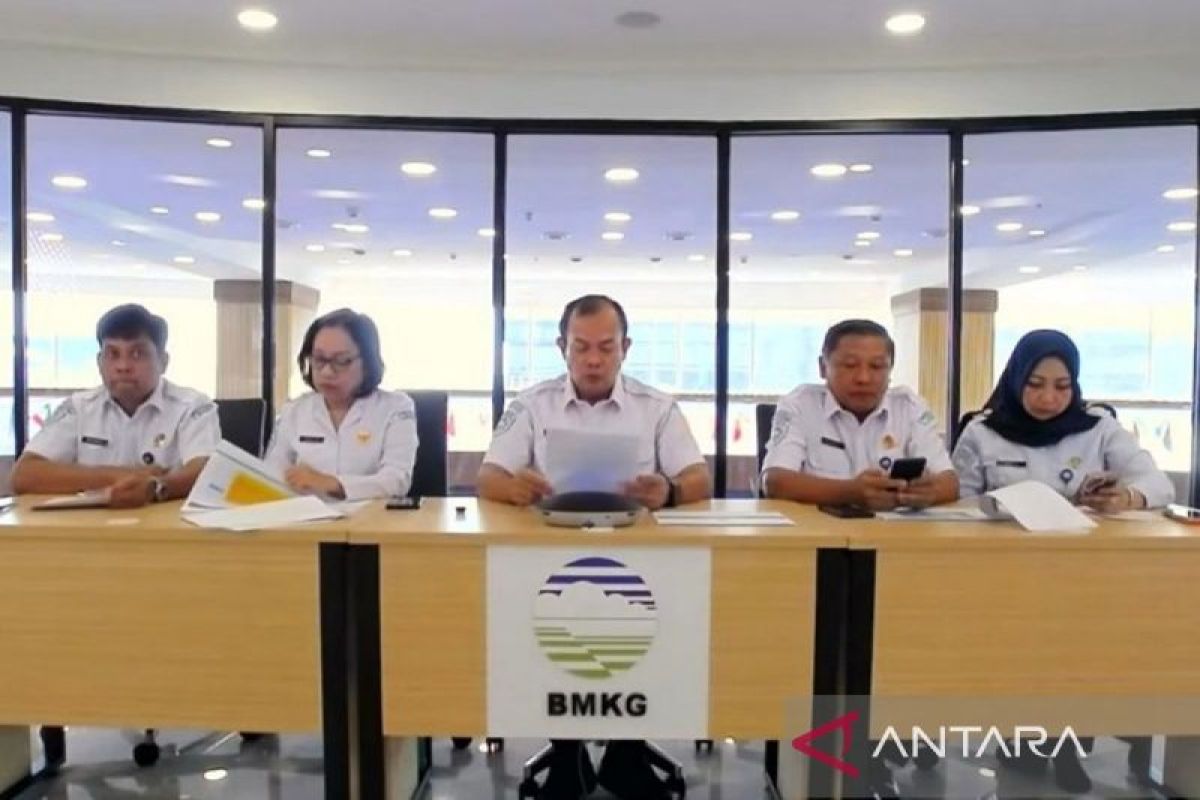 BMKG detects tsunami waves up to 18 cm in North Sulawesi and North Maluku