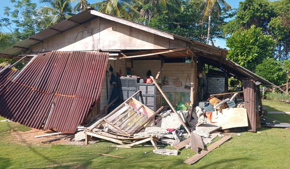 Post-Earthquake: Basarnas Manado Reports Severe Building Damage, No Fatalities