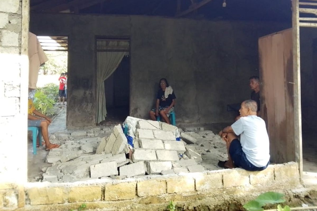 11 Houses in Talaud Regency, North Sulawesi, Lightly Damaged Following Mindanao Earthquake