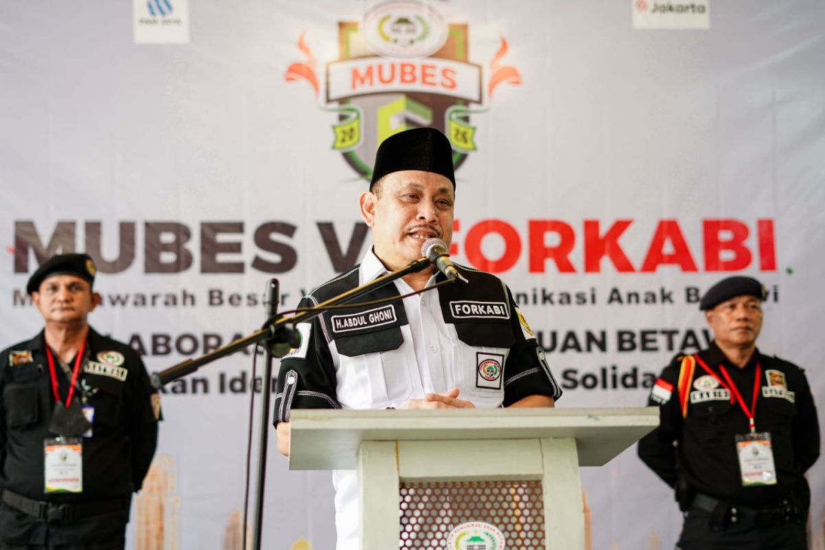 Abdul Ghoni Reappointed to Lead DPP FORKABI for 2026-2031 Term