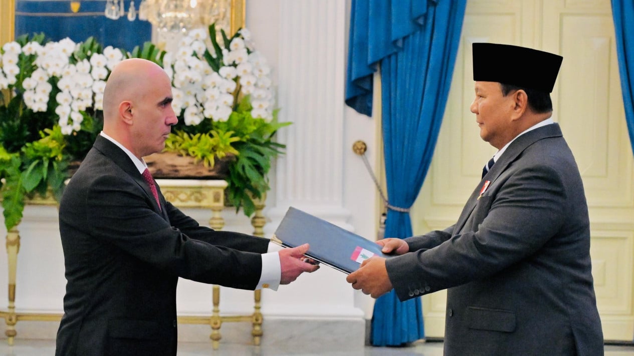 Prabowo Receives Credentials from Ambassadors of 8 Friendly Nations, Including Czech Republic and Palestine