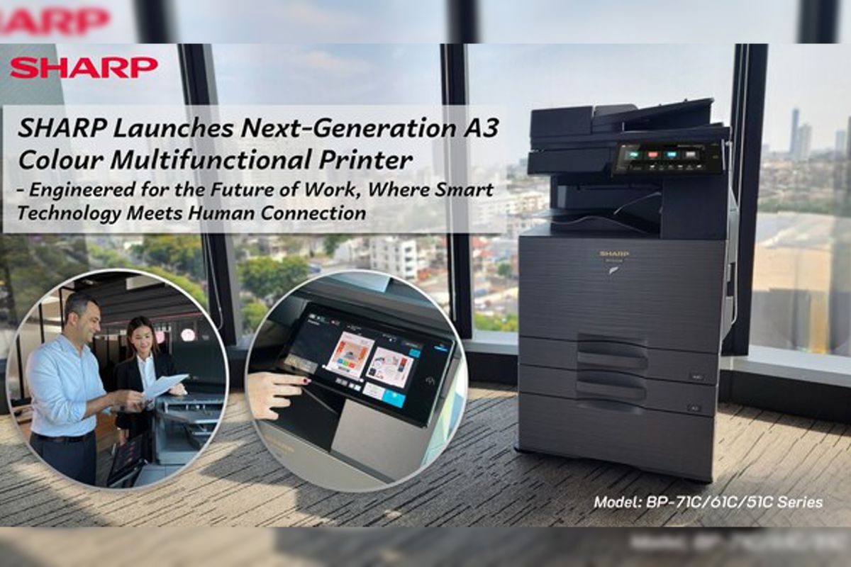 SHARP Launches Next-Generation A3 Colour Multifunctional Printers