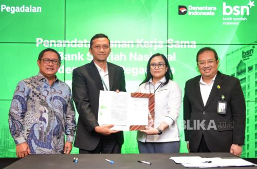 Bank BSN Provides IDR 1.4 Trillion Working Capital Financing to Pegadaian