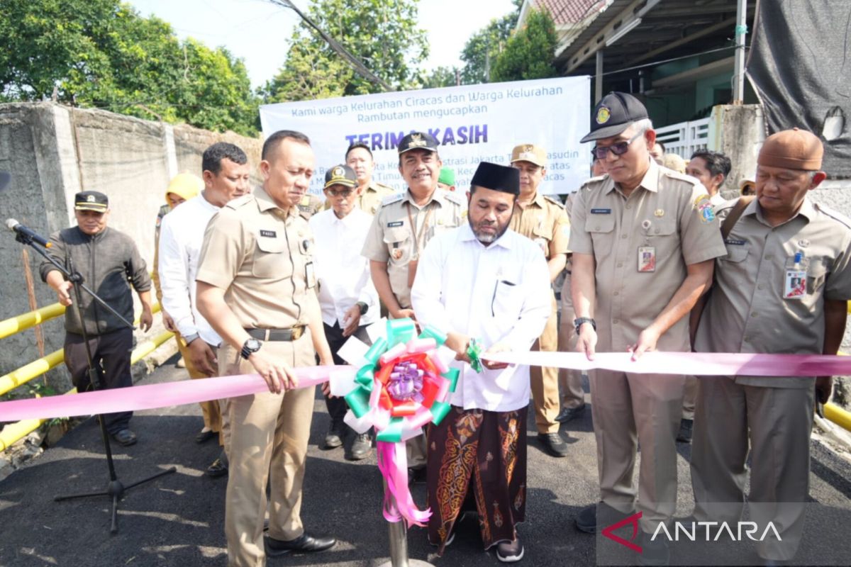 East Jakarta Administration Completes Repairs on Pule Bridge Following April Collapse