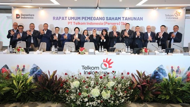 Telkom Holds 2025 AGM, Approves Share Buyback and Rp21.9 Trillion Dividend Distribution