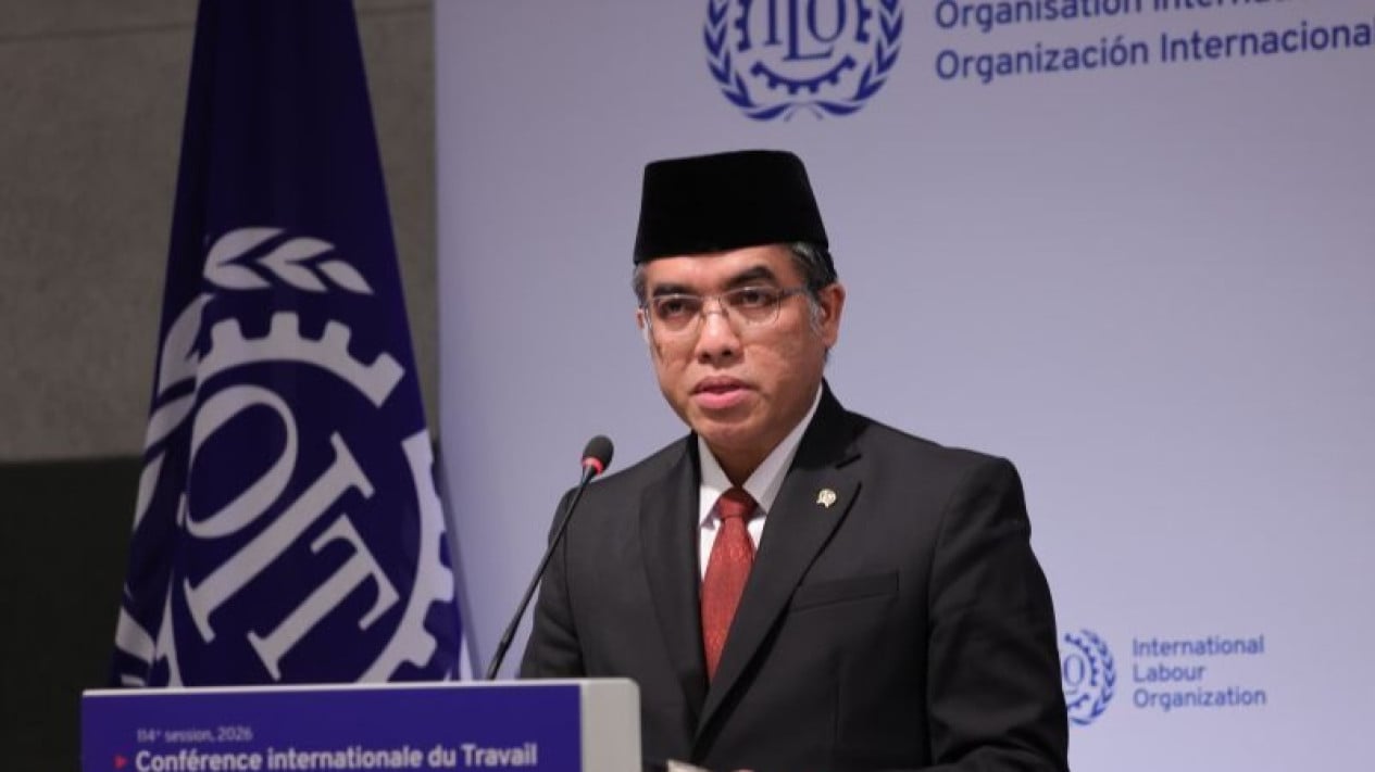 World Labour Forum: Minister Yassierli Asserts Technological Change Must Not Leave Workers Behind