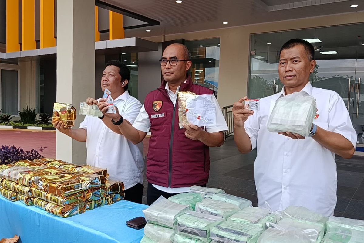 North Sumatra Regional Police investigating inter-provincial 113kg methamphetamine network