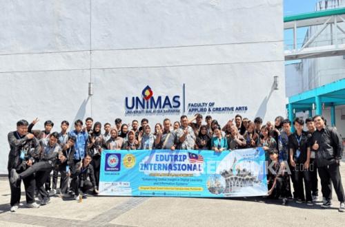 UBSI Pontianak Students Study Application Development and Creative Industries at FACA UNIMAS