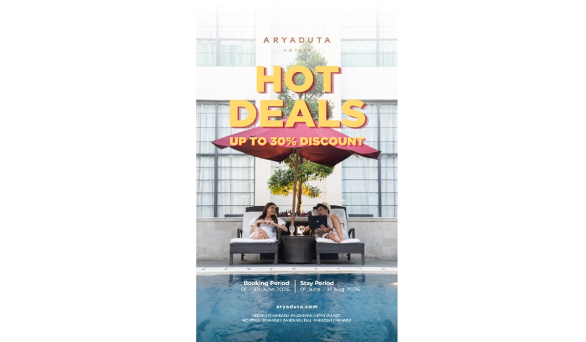 ARYADUTA Bandung Launches HOT DEALS, Offering Up to 30% Discount for Mid-Year Holidays