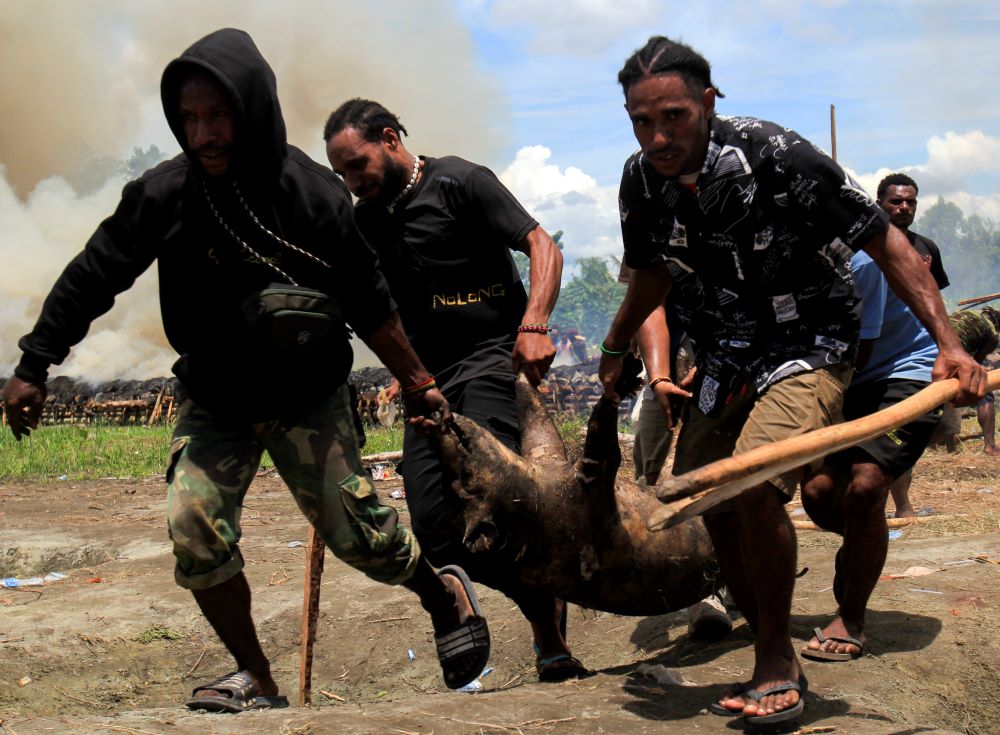 Three Modes of Disintegration Propaganda Hitchhiking on the 'Pig Party' Film