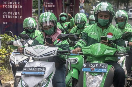 Grab Disburses Rp 100 Billion for Driver Partner Social Protection