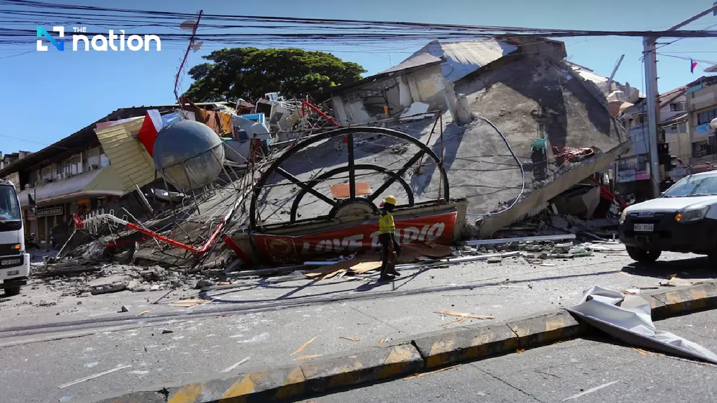 Philippines Earthquake Death Toll Rises to 37 as SAR Teams Search Rubble