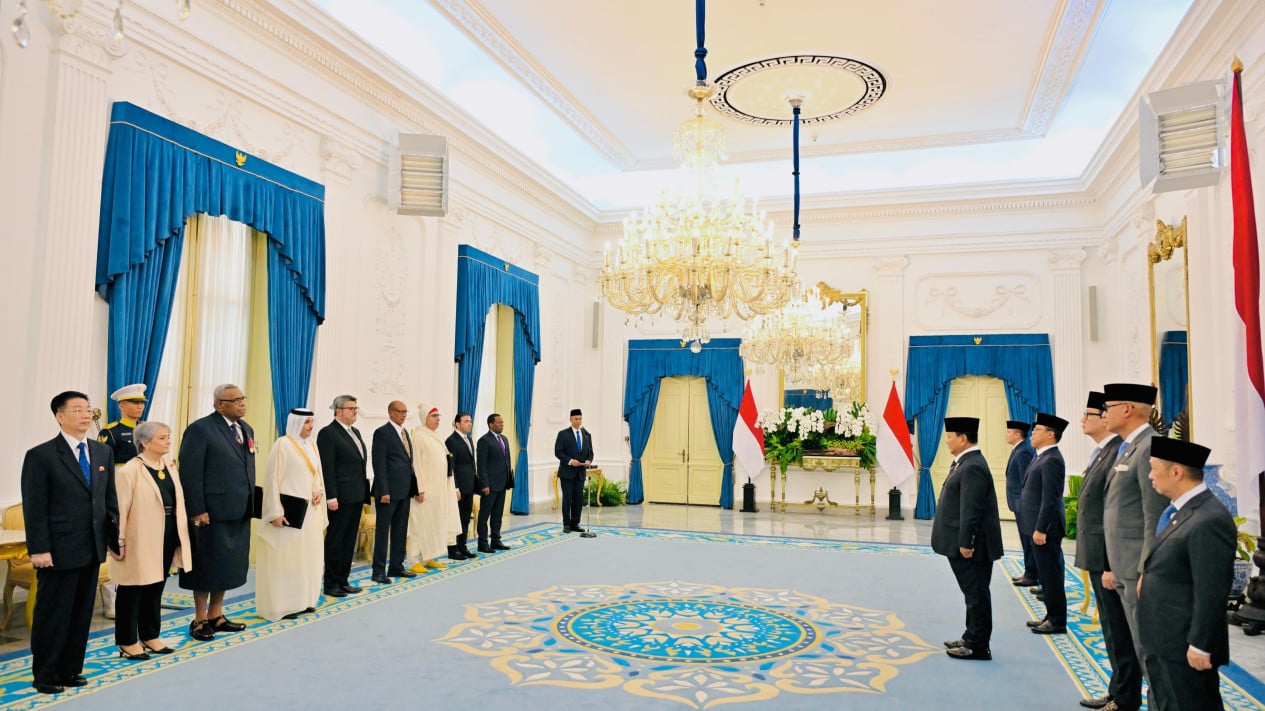 Prabowo Receives Credentials from Nine Friendly Nation Ambassadors, Here is the List